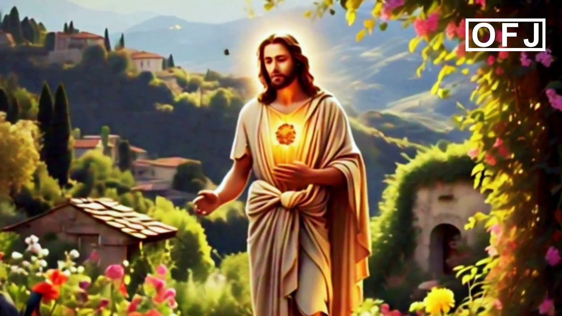⁣INSTANT STRESS RELIEF- With JESUS | NATURAL ASMR | NATURAL SLEEP | BIRD SOUNDS | USE 🎧 & ENJOY |