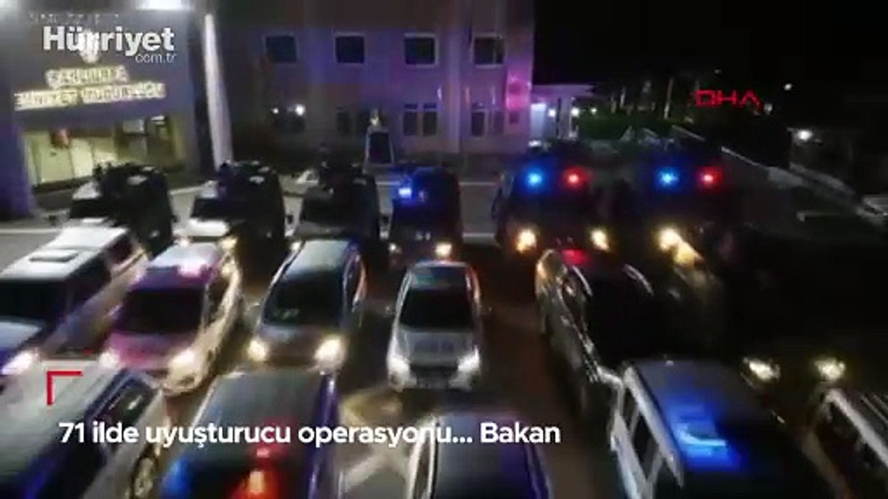 71 ilde uyuşturucu operasyonu... Bakan Yerlikaya: 526 şüpheli tutuklandı