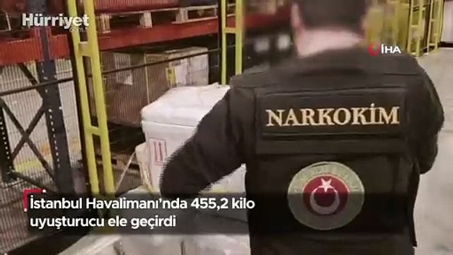 Ticaret Bakanlığı duyurdu: İstanbul Havalimanı'nda 455,2 kilo kokain ele geçirildi