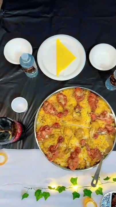 Iftari preparing