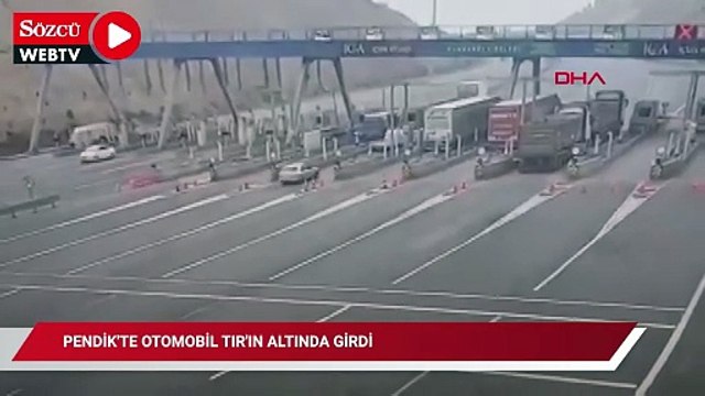 Pendik'te otomobil TIR'ın altına girdi: 4 ölü