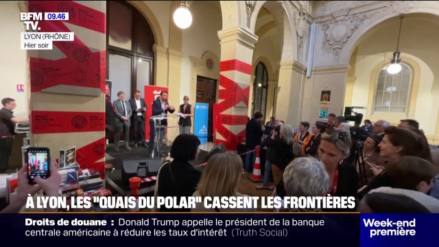 C'est le Cannes du roman noir : à Lyon, le festival Quais du polar s'est ouvert pour ce week-end