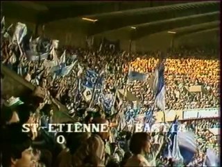 BASTIA - SAINT ETIENNE  - 1981 -