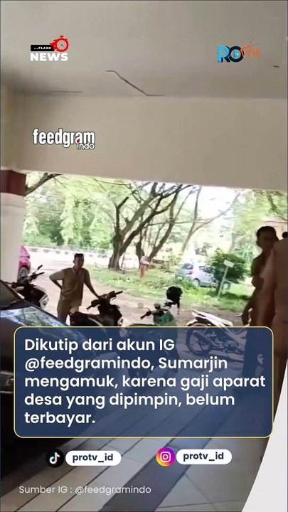 Viral! Seorang Kades Ngamuk, Gaji 3 Bulan Aparat Desa Belum Dibayar