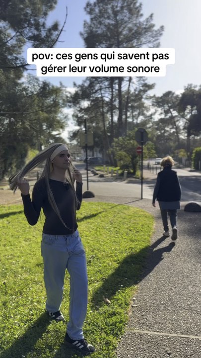 Les gens qui savent pas gérer leur volume sonore