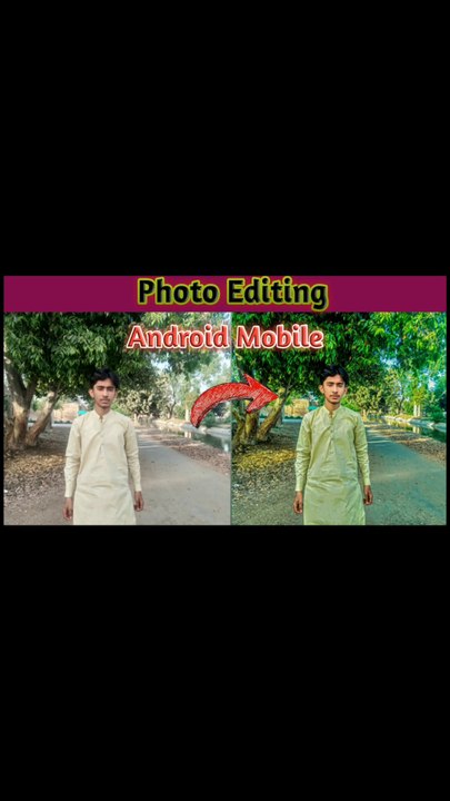 How to edit photos in android mobile, photo edit krny ka treka #viral #shorts #editing #photo