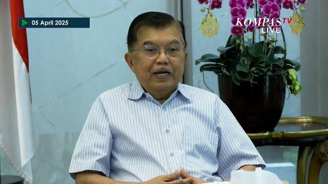 Hitung-hitungan Jusuf Kalla Soal Dampak Tarif Trump 32% Ke Indonesia: Tak Perlu Terlalu Khawatir!
