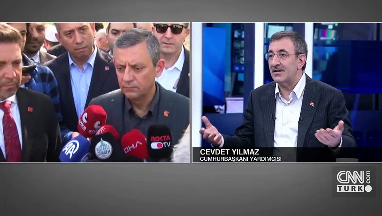 SON DAKİKA... Cumhurbaşkanı Yardımcısı Cevdet Yılmaz, CNN TÜRK'te