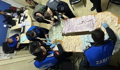 Parayı 8 zabıta 1 saatte saydı! Yakalanan dilenciden akla zarar 'uzay' savunması