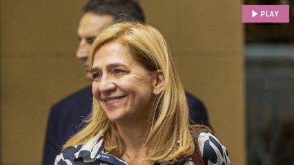La infanta Cristina reaparece tras la demanda de Juan Carlos I y toma una decisión
