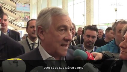 Dazi, Tajani: "Coordinati con l'Ue per la trattativa ed esploriamo nuovi mercati"