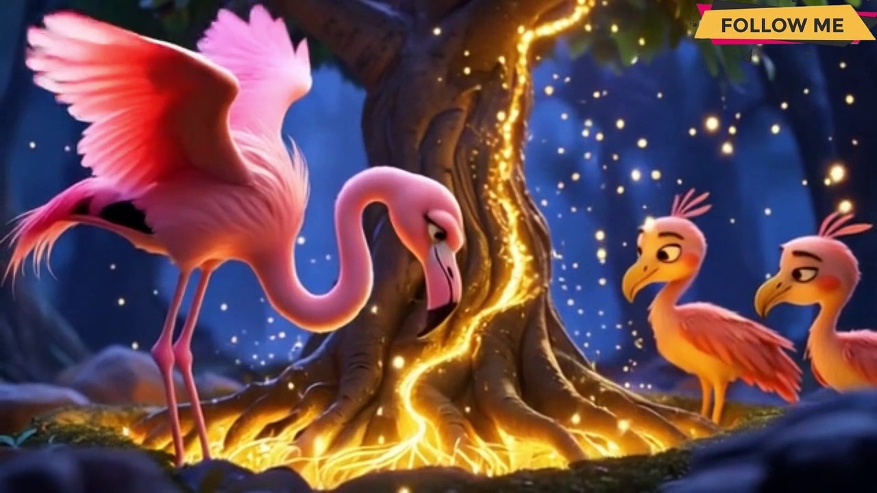The Magical Journey of the Pink Flamingo | kids fun zone | animation 3d story
