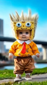 Cute motor cycle riders