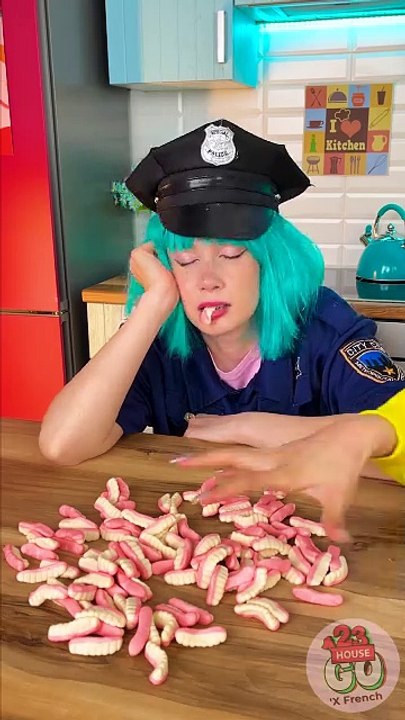 DIY Gros Ours en Gelée ! #nourriture #comédie #courts