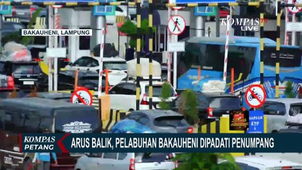 Padat Penumpang, Begini Pantauan Arus Balik di Pelabuhan Bakauheni pada Sabtu (5/04/2025)