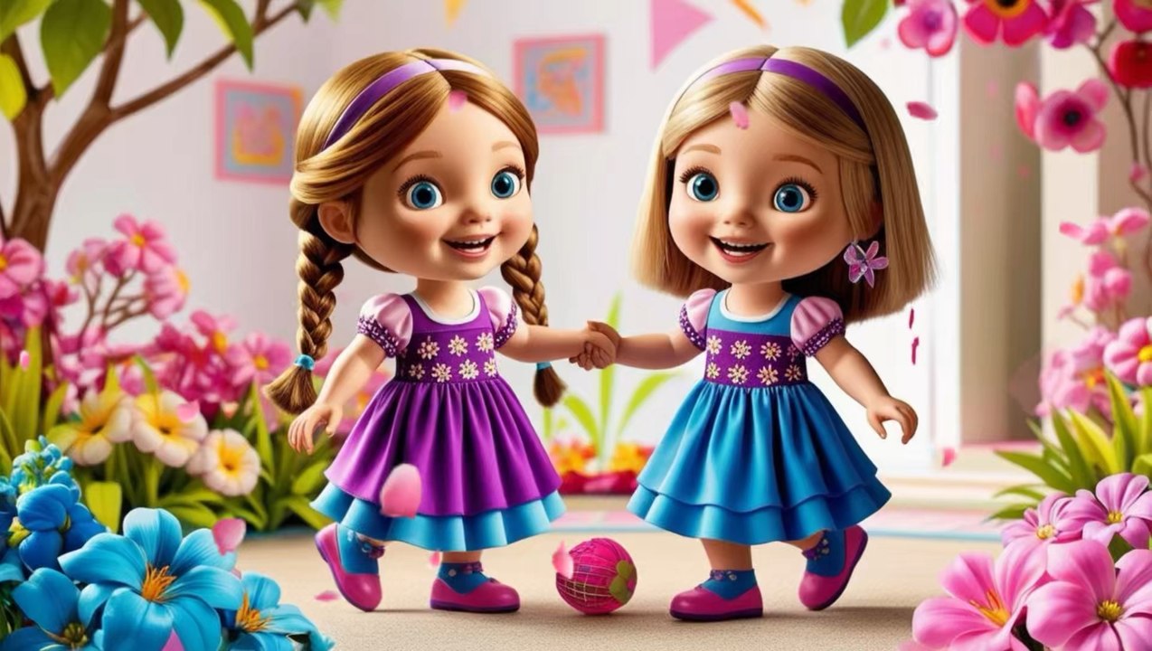 La jeune fille paresseuse et la jeune fille travailleuse! Conte pour enfants!