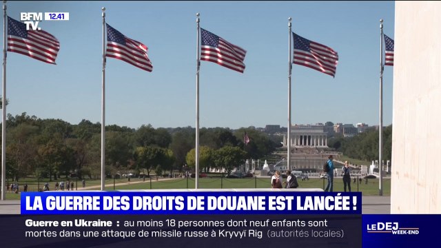 Droits de douane/États-Unis: la taxe supplémentaire de 10% sur les importations est entrée en vigueur ce samedi