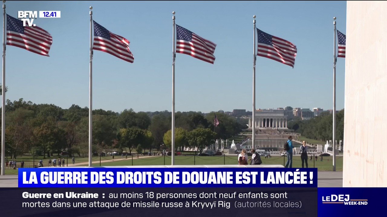 Droits de douane/États-Unis: la taxe supplémentaire de 10% sur les importations est entrée en vigueur ce samedi