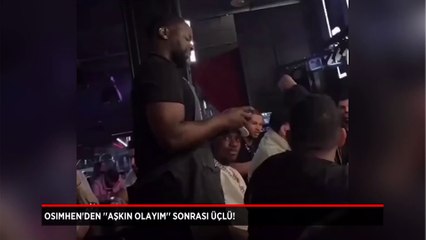 Victor Osimhen, Almanya'da coştu! Önce 'Aşkın olayım' sonra üçlü