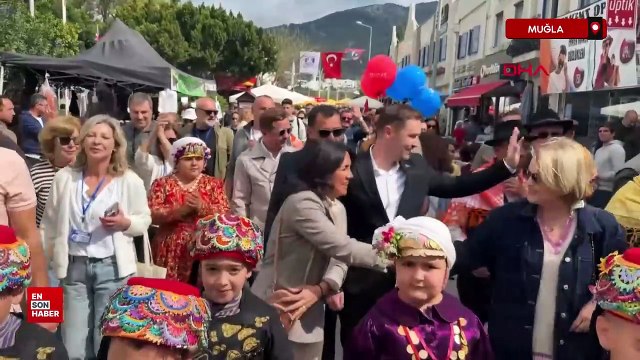 Bodrum'da 6'ncı Acı Ot Festivali renkli görüntülerle başladı