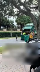Ce petit garçon fait une surprise à son éboueur préféré qui prend sa retraite