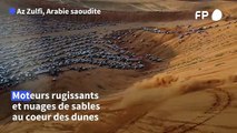 Le dérapage contrôlé dans les dunes, une passion saoudienne