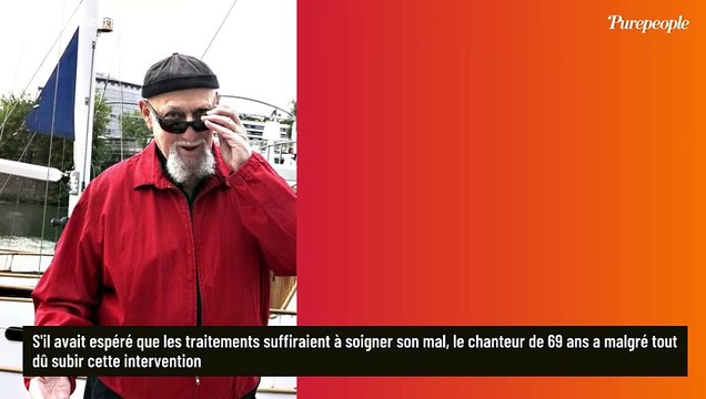 Le chanteur Charlélie Couture révèle avoir été contraint de retirer une partie de son anatomie