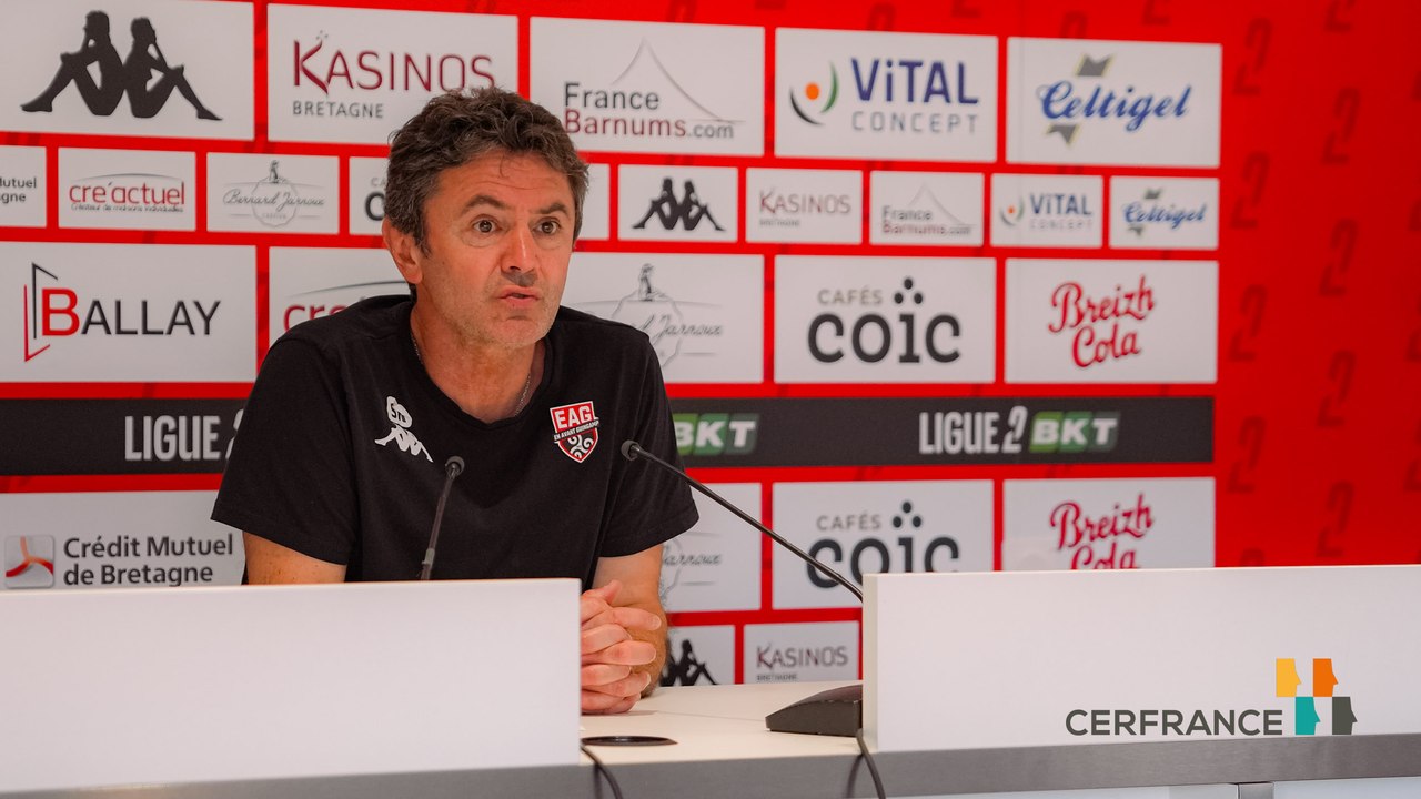 USL Dunkerque - EAG : le point presse de Sylvain Ripoll