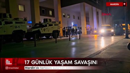 Mardin'de tarlasını sularken kalp krizi geçirdi: Hayatını kaybetti