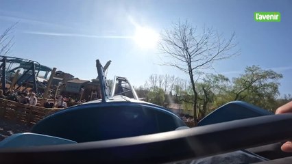 Un tour complet à bord du Mécalodon, la nouvelle attraction de Walibi