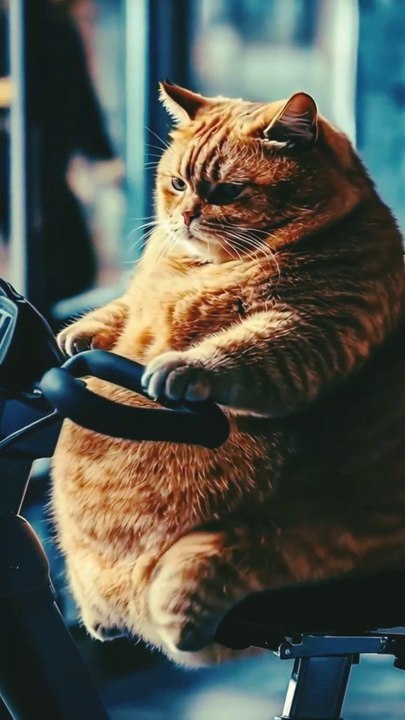 "Jab Billi Ban Gayi Gym Trainer!"🤣😹