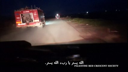 فيديو يظهر الدقائق الأخيرة لمسعفين قتلوا في غزة بحسب الهلال الأحمر الفلسطيني