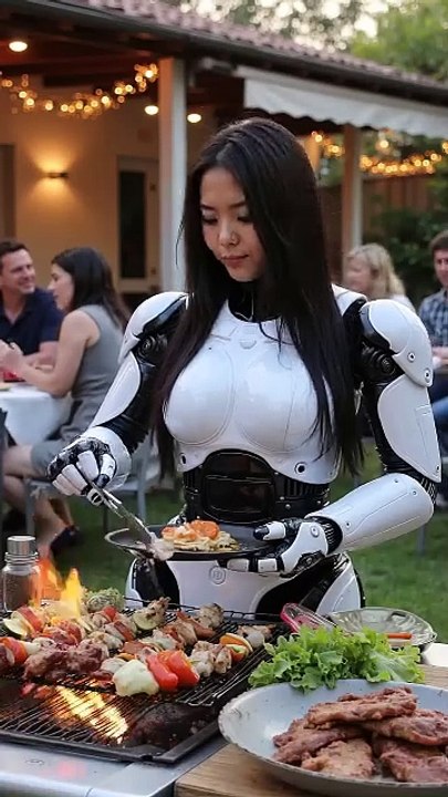 Buy_a_Robot_to_Host_Your_Backyard_BBQ_Party_#robot