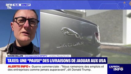 Droits de douane: le constructeur automobile Jaguar suspend l'exportation de ses voitures vers les États-Unis