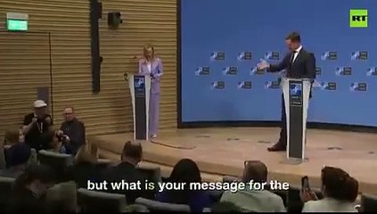 Mark Rutte to Kids: “Grow Strong, Stay Safe… Maybe Join the Military”  | RT Clip Goes Viral | Forbidden News