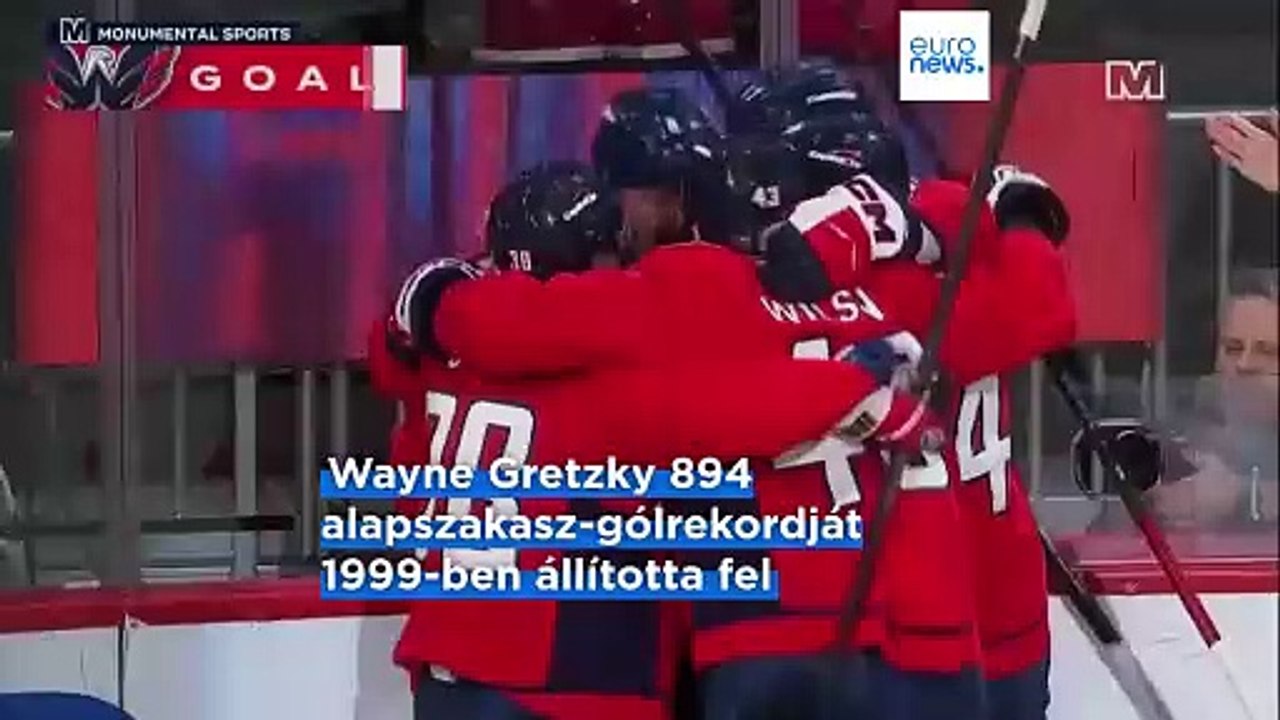 NHL: Alekszandr Ovecskin beállította Wayne Gret...