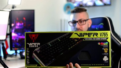 Será el MEJOR TECLADO MECANICO? | REVIEW VIPER PATRIOT V765