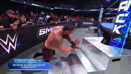 Jacob Fatu vs Braun Strowman Last Man Standing Match - WWE Smackdown 4/4/2025