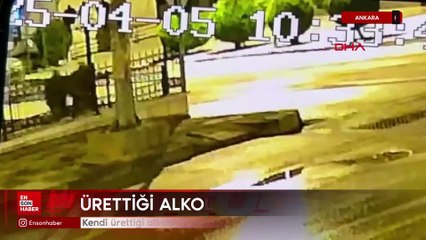 Ankara'da kendi ürettiği alkolden yaşamını yitirdi