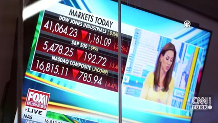 2 GÜNDE 6 TRİLYON DOLAR! Trump'ın vergi kararları sonrası ABD borsaları kayıp