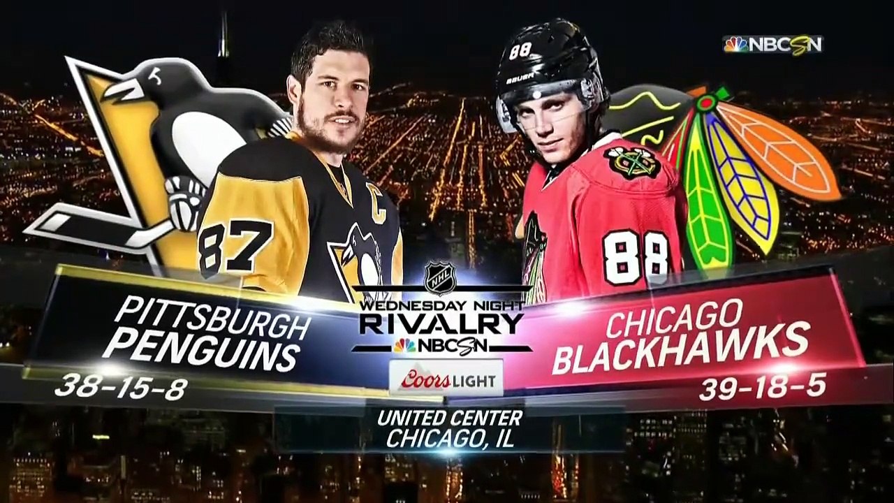 Highlights 16-17 - Penguins @ Blackhawks (3⁄01⁄2017)