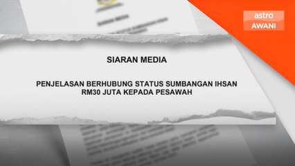 Agihan wang ihsan RM30 juta kepada pesawah selesai pertengahan bulan ini - Mohamad Sabu