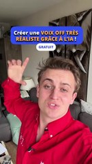 Créer une voix off très réaliste grâce à l'IA 😱🚀