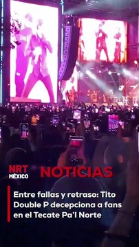 El esperado show del cantante en el escenario Oasis del festival terminó siendo una experiencia frustrante para muchos, debido a su tardanza y el mal audio durante su presentación.