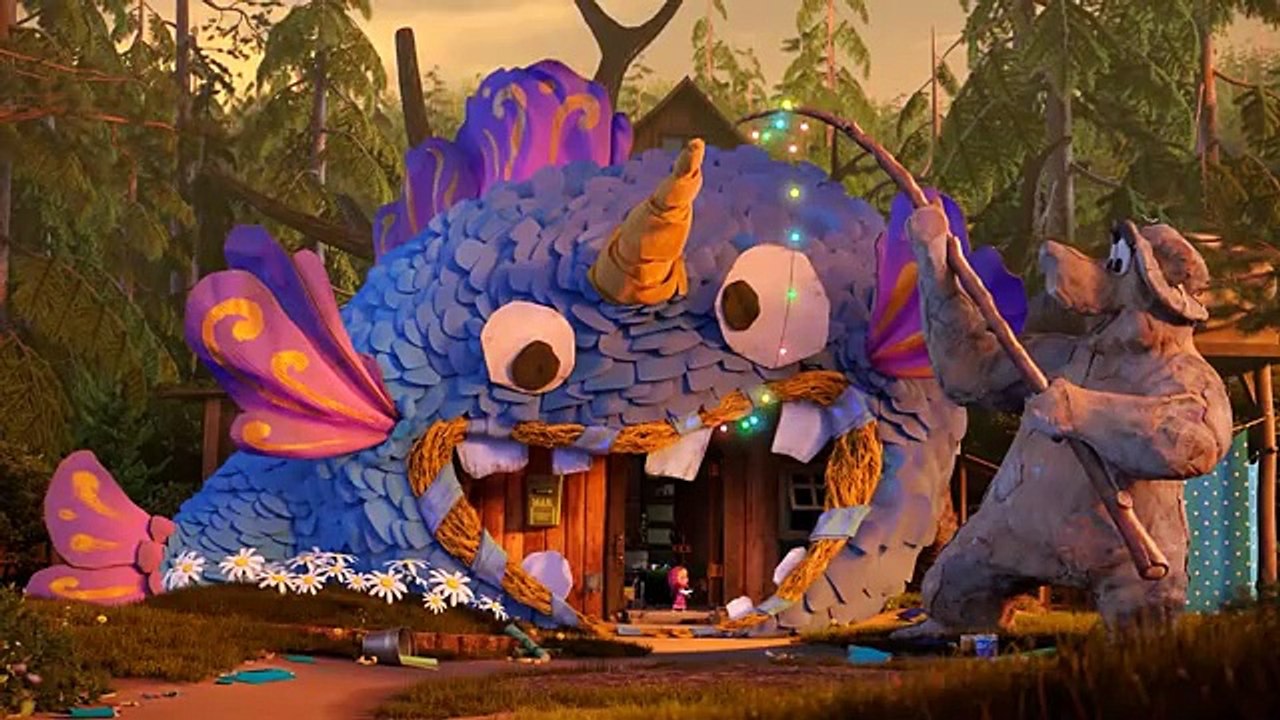 Masha y el Oso 💥 NUEVO CAPÍTULO 2025 💥 Día de manualidades 🎨✂🐟 (Capítulo 131)