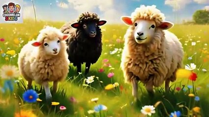 🌟 Baa Baa Happy Sheep 🐑 _ Fun Nursery Rhyme for Kids _ Animated Song & Dance 🎶