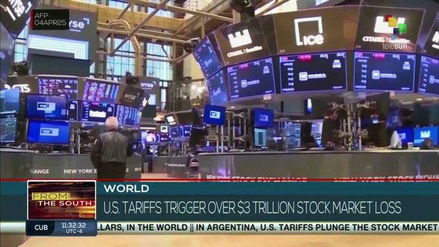 FTS 12:30 05-04: U.S. Federal Reserve warns tariff war hit on the country