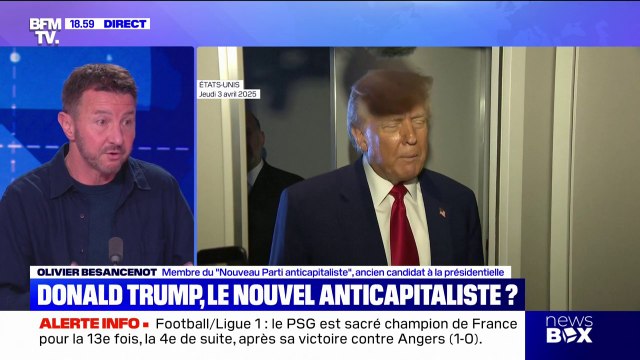 Droits de douane: Ce n'est pas une révolution économique , indique Olivier Besancenot, membre du Nouveau Parti anticapitaliste