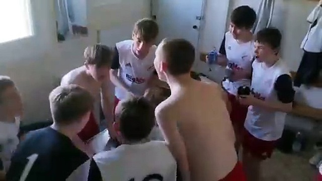 Célébration Victoire ! ES Tourville / AS Fauville (Critérium U15 le 05/04/2025)