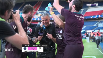 Quand le staff du PSG interrompt l'interview de Luis Enrique sur beIN SPORTS !